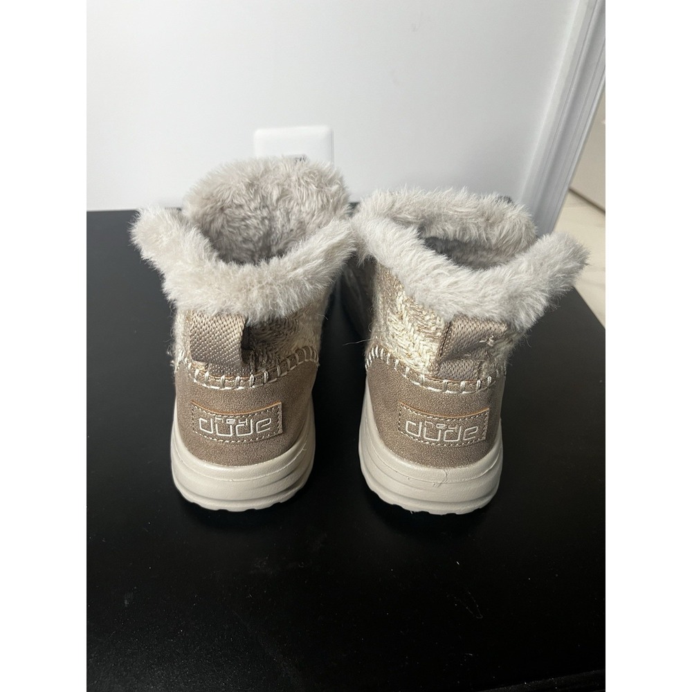 Hey Dude Women's Denny PDP Cream Shoes 2022 - Picture 4 of 7